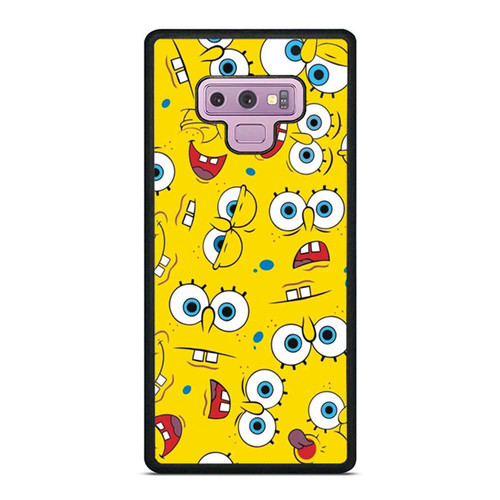 Spongebob Squarpants Ekspresion Cartoon Samsung Galaxy Note 9 Case Cover