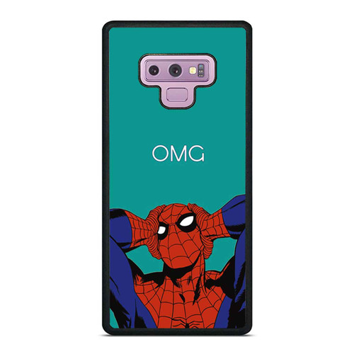 Spider Man Marvel Omg Funny Samsung Galaxy Note 9 Case Cover