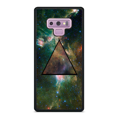 Space Nebula Triangle Samsung Galaxy Note 9 Case Cover