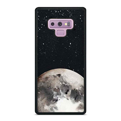 Space Full Moon Samsung Galaxy Note 9 Case Cover