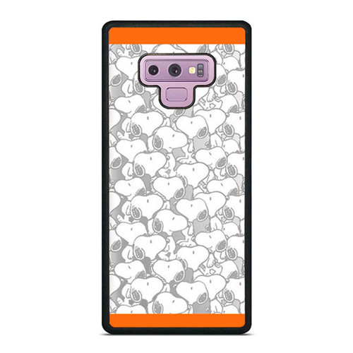 Snoopy Pattern Samsung Galaxy Note 9 Case Cover