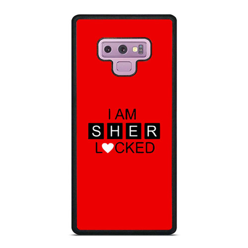 Sherlock Holmes I Am Sherlocked Samsung Galaxy Note 9 Case Cover