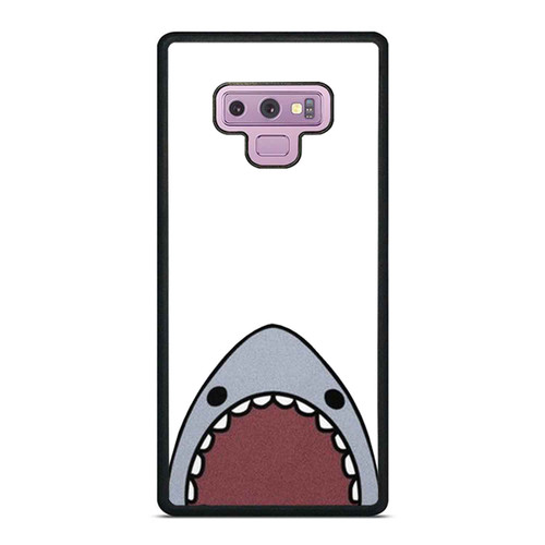 Shark! Cute Kawaii Jaws The Teeth Of The Sea Samsung Galaxy Note 9 Case Cover