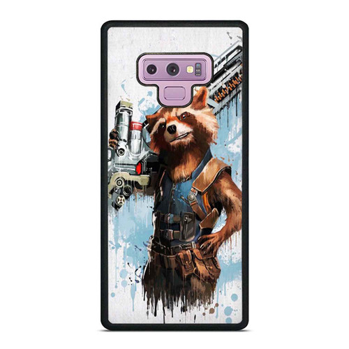Rocket Raccoon Guardians Of The Galaxy Samsung Galaxy Note 9 Case Cover