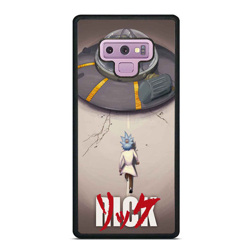 Rick And Morty Ufo Style Samsung Galaxy Note 9 Case Cover