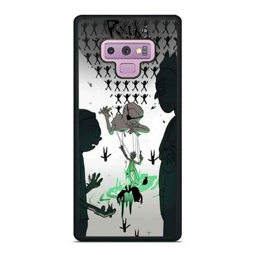 Rick And Morty The God Father Funny Parody Samsung Galaxy Note 9 Case Cover