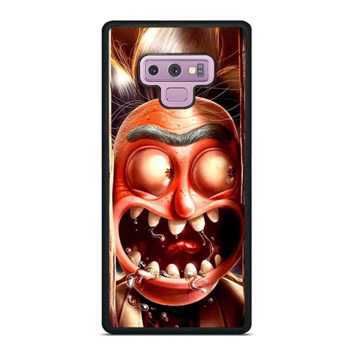 Rick And Morty Mr Rick Scarry Face Funny Parody Samsung Galaxy Note 9 Case Cover