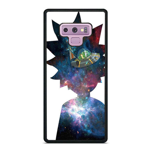 Rick And Morty In The Galaxy Funny Parody Samsung Galaxy Note 9 Case Cover
