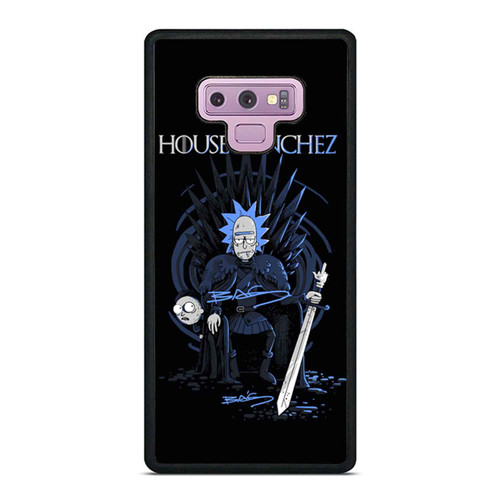 Rick And Morty Game Of Thrones Samsung Galaxy Note 9 Case Cover