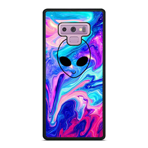 Psychedelic Trippy Alien Martian Colours Samsung Galaxy Note 9 Case Cover