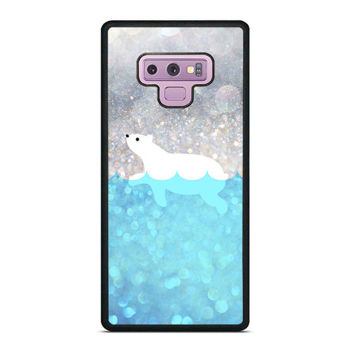 Polar Bear Swim Arctic Snow Design Samsung Galaxy Note 9 Case Cover