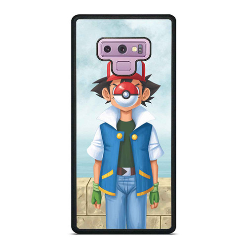 Pokemon Ash Parody Samsung Galaxy Note 9 Case Cover