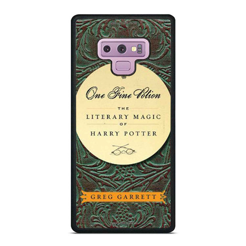 One Fine Potion The Literary Magic Of Harry Potter Samsung Galaxy Note 9 Case Cover