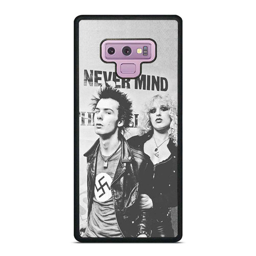 Never Mind Punk Rock Sid And Nancy Music Samsung Galaxy Note 9 Case Cover
