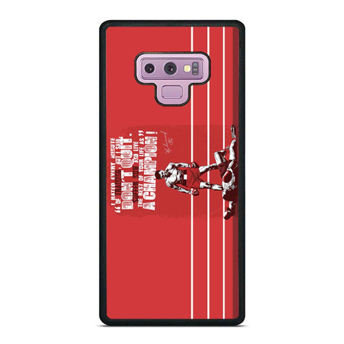 Mohammad Ali Don'T Quit Samsung Galaxy Note 9 Case Cover
