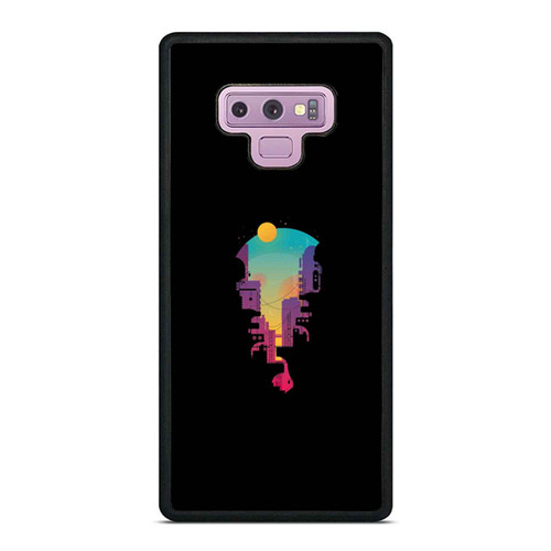 Minimalist City Planets Astral Planes Samsung Galaxy Note 9 Case Cover Minimalist City Planets Astral Planes Samsung Galaxy Note 9 Case Cover