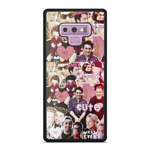 Michael Scott And Mitch Pentatonix Photo Collage Samsung Galaxy Note 9 Case Cover