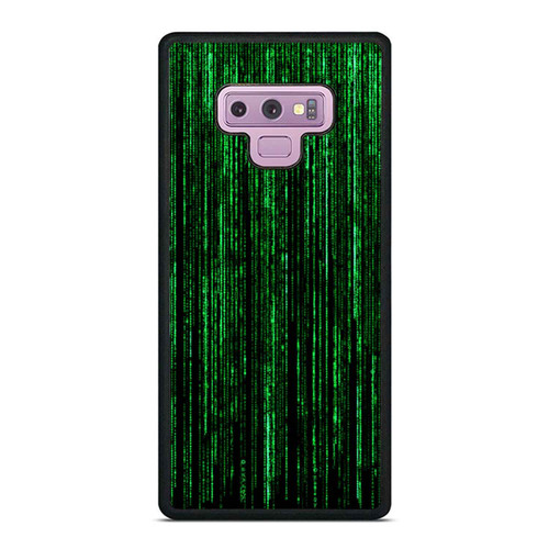 Matrix Computer Binary Code Digital 1'S & 0'S Samsung Galaxy Note 9 Case Cover