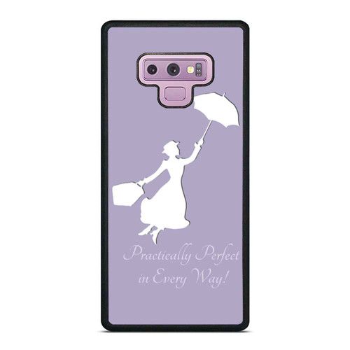 Mary Poppins Practically Perfect In Every Way Samsung Galaxy Note 9 Case Cover