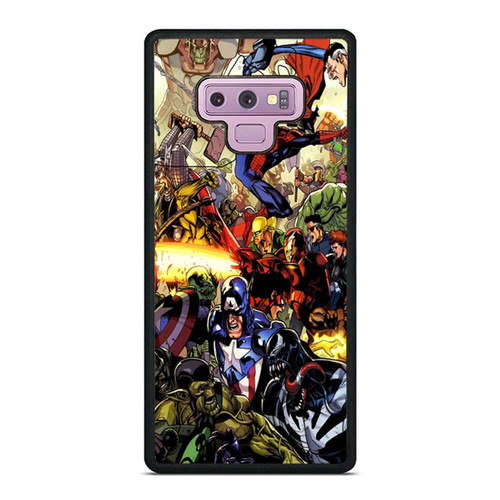 Marvel Avengers Wallpaper Samsung Galaxy Note 9 Case Cover