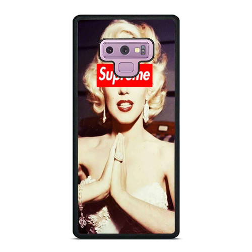 Marilyn Manroe Supreme Art Samsung Galaxy Note 9 Case Cover