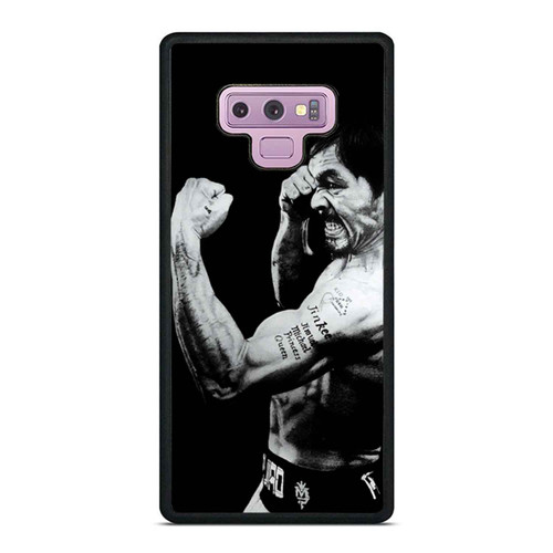 Manny Pacquiao Fighting Samsung Galaxy Note 9 Case Cover