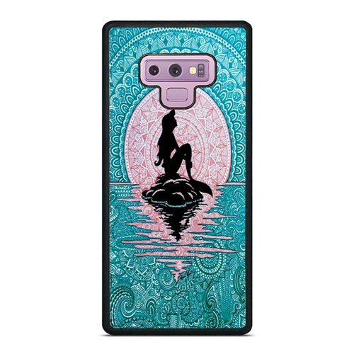 Mandala Mermaid Ariel Art Samsung Galaxy Note 9 Case Cover