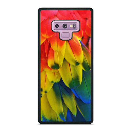 Macaw Feathers Samsung Galaxy Note 9 Case Cover