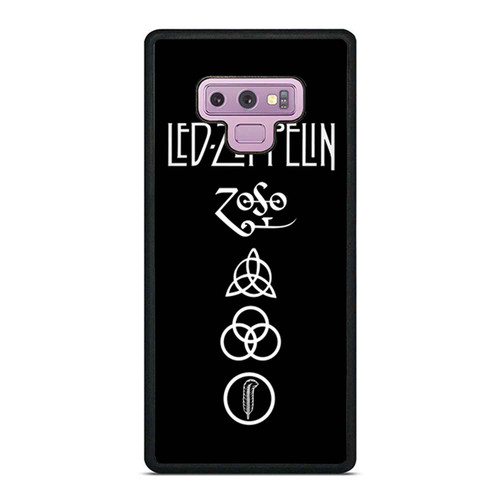 Led Zeppelin Rock Band Logo Samsung Galaxy Note 9 Case Cover