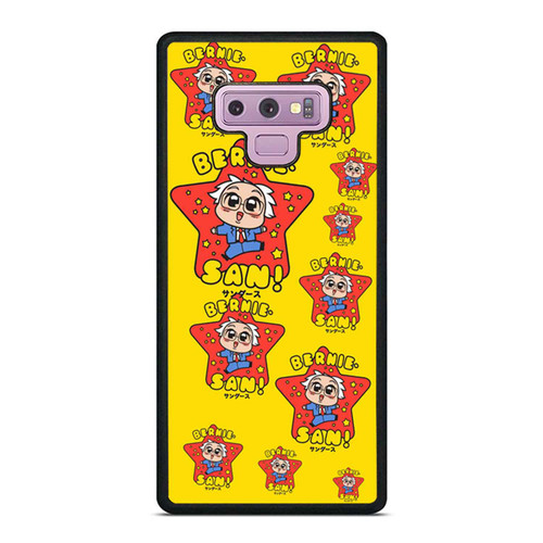 Kawaii Bernie Sanders Pattern Samsung Galaxy Note 9 Case Cover