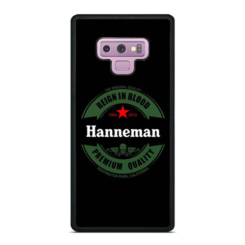 Jeff Hanneman Logos Samsung Galaxy Note 9 Case Cover