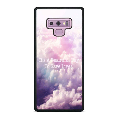 It'S A Beautiful Day To Save Lives Grey'S Anatomy Wallpaper Samsung Galaxy Note 9 Case Cover It'S A Beautiful Day To Save Lives Grey'S Anatomy Wallpaper Samsung Galaxy Note 9 Case Cover