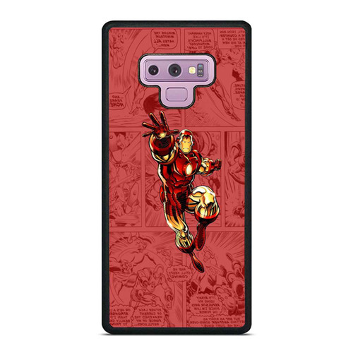 Iron Man Marvel Comic Superhero Samsung Galaxy Note 9 Case Cover