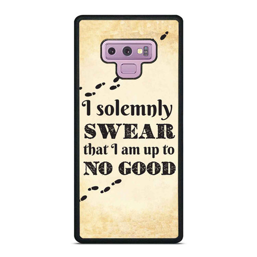 I Solemnly Swear That I Am Up To No Good Harry Potter Samsung Galaxy Note 9 Case Cover