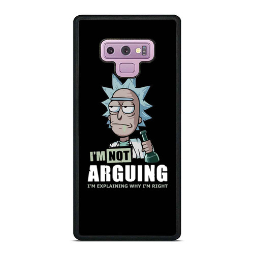 I'M Not Arguing Rick Samsung Galaxy Note 9 Case Cover