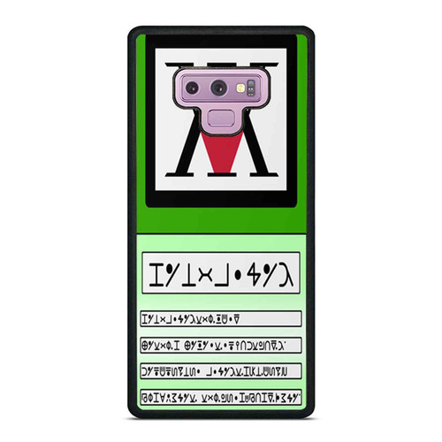 Hunter License Green Samsung Galaxy Note 9 Case Cover