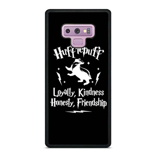 Hufflepuff Loyalty Kindness Honesty Friendship Samsung Galaxy Note 9 Case Cover