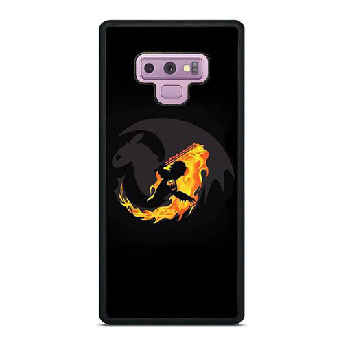How To Train Your Dragon Hiccup And Toothless Samsung Galaxy Note 9 Case Cover