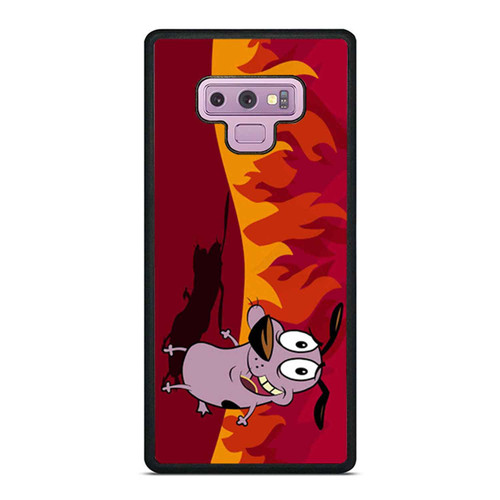 Hot Courage The Cowardly Dog Samsung Galaxy Note 9 Case Cover