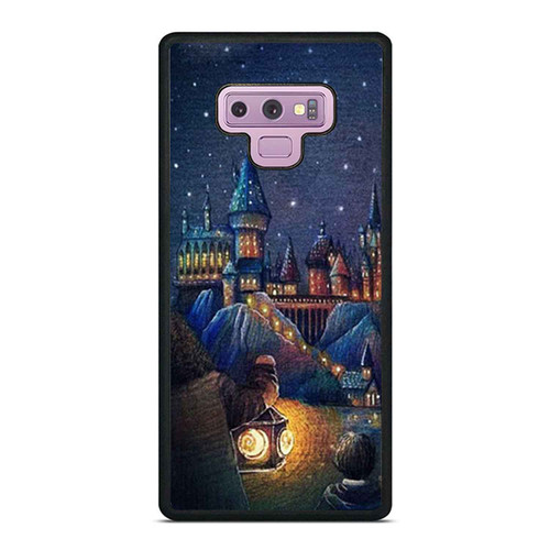 Hogwarts Castle Painting Art Samsung Galaxy Note 9 Case Cover