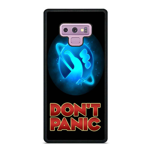 Hitchhiker'S Guide To The Galaxy Dont Panic Samsung Galaxy Note 9 Case Cover