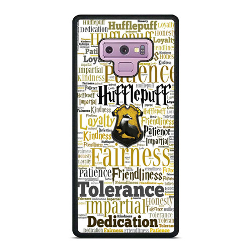Hd Hufflepuff Traits Harry Potter Symbol Samsung Galaxy Note 9 Case Cover