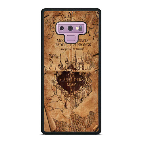 Harry Potter The Marauder'S Map Samsung Galaxy Note 9 Case Cover