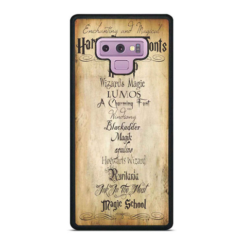 Harry Potter Party Ideas Fan Arts Samsung Galaxy Note 9 Case Cover