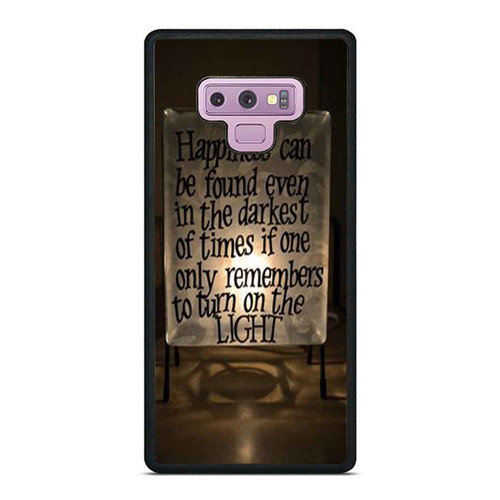 Harry Potter Night Light Samsung Galaxy Note 9 Case Cover