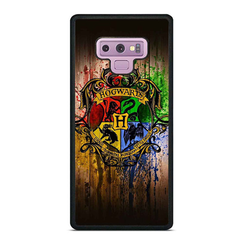 Harry Potter Fan Art Watercolor Deathly Hallows Samsung Galaxy Note 9 Case Cover