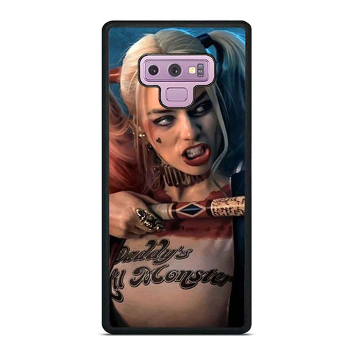 Harley Quinn Baseball Cool Funny Movie Character Samsung Galaxy Note 9 Case Cover