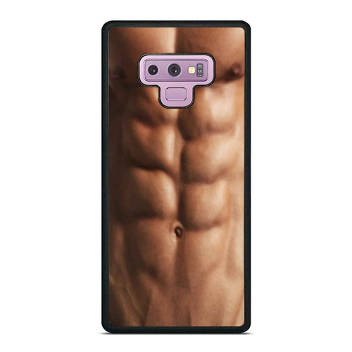 Gym Style Six Pack Body Samsung Galaxy Note 9 Case Cover