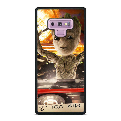 Guardians Of The Galaxy Marvel Comics Groot Awesome Mix Samsung Galaxy Note 9 Case Cover Guardians Of The Galaxy Marvel Comics Groot Awesome Mix Samsung Galaxy Note 9 Case Cover