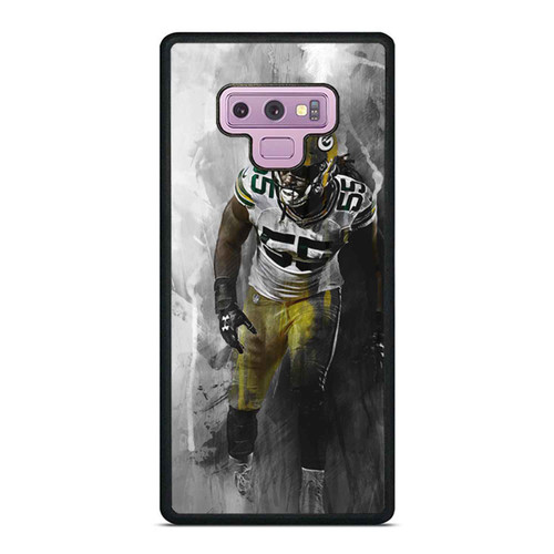 Green Bay Packer Za'Darius Smith Art Samsung Galaxy Note 9 Case Cover